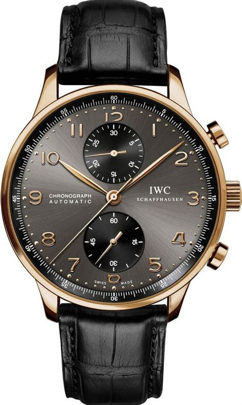 iwc rose gold portuguese|IWC Portuguese 18kt Rose Gold Automatic .